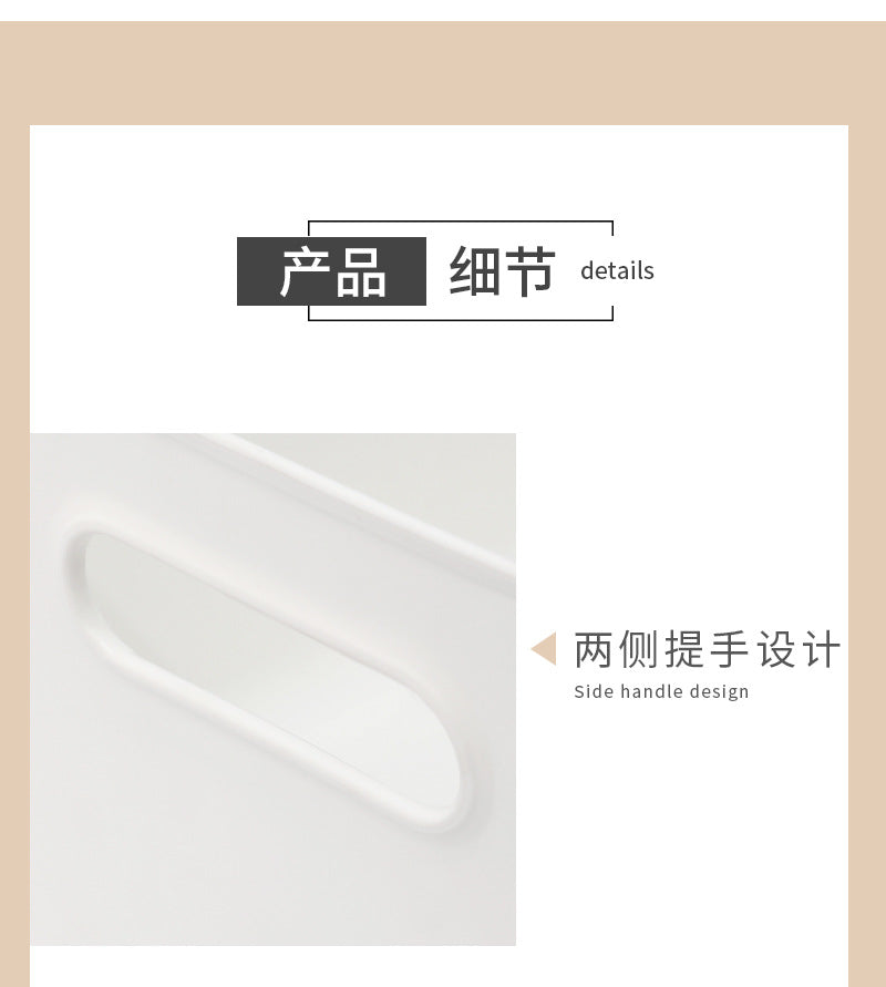 Storage Box Wholesale Storage Box Office Desktop Covered Dustproof Organizing Box Wardrobe Living Room Kitchen Storage Box