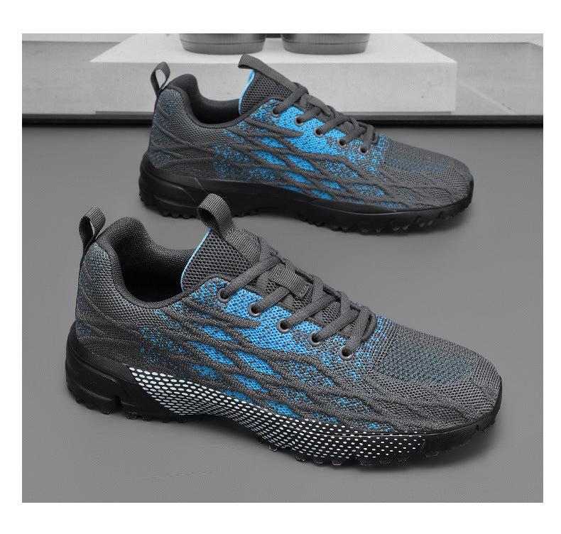 Men's New Low-Top Mesh Shoes Lightweight Comfortable Cushioned Sneakers Outdoor Fashion Versatile Casual Men's Shoes