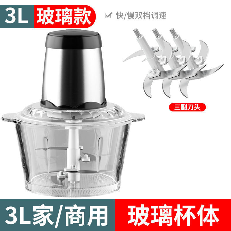 Meat Grinder Stainless Steel Multifunctional Household Small Food Processor Commercial Blender Kitchen Baby Food Gift