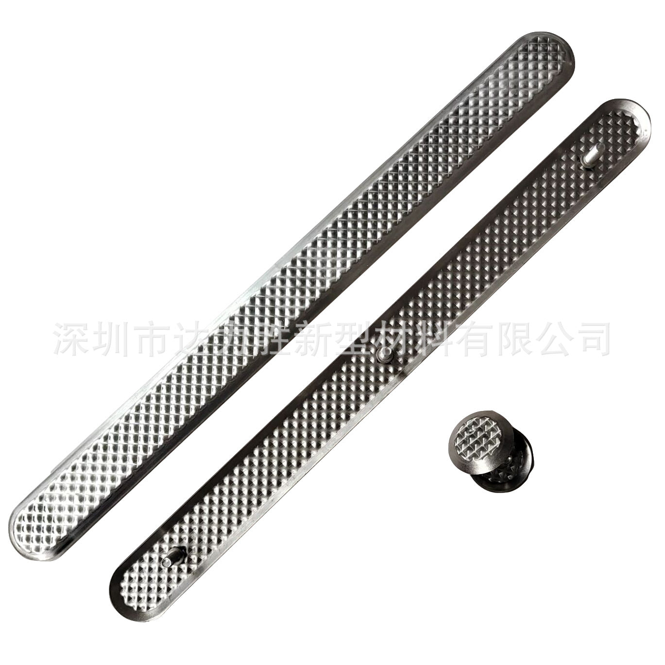 Diamond Sand Anti-Slip Strip304Stainless Steel Blind Walk Strip Guide Stud316Braille Guide Posts for Blind People