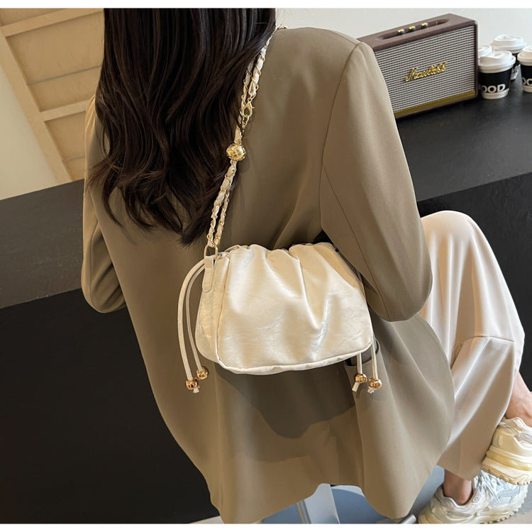 Popular Bags for Women This Year2024New Style Crossbody Bag for Women ins High-end stylish versatile single-shoulder chain bag for women