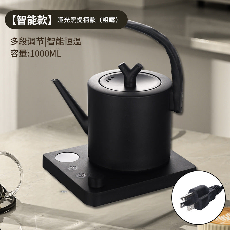 Cross-border Infinite Knob Temperature Control Pour-over Coffee Pot304Stainless Steel Electric Kettle Electric Kettle