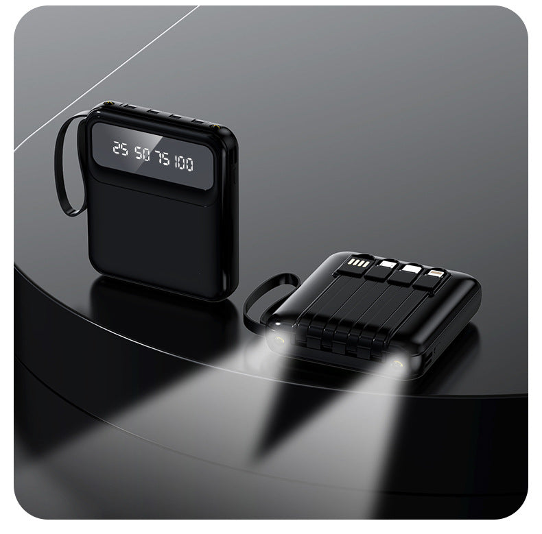 Cross-border wholesale mini power bank3c Authentication20000mAh Large Capacity Power Bank Gift Printing logo