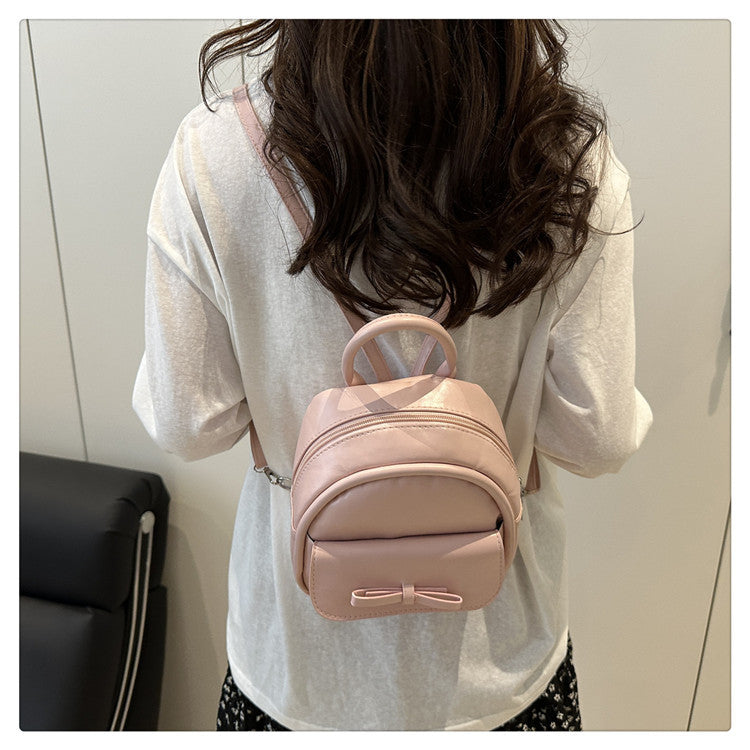 Simple Double Shoulder Small Bag for Women Spring Summer2025New Single Shoulder Crossbody Bag Korean Style Women's Fashion Handheld Small Square Bag