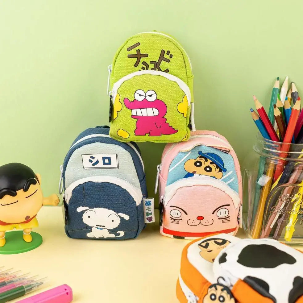 Genuine Crayon Xiaoxin mini Pencil Bag Stationery Bag Cartoon Creative Student Storage Bag Canvas Coin Purse Cute http://detail.1688.com/offer/967469985091.html