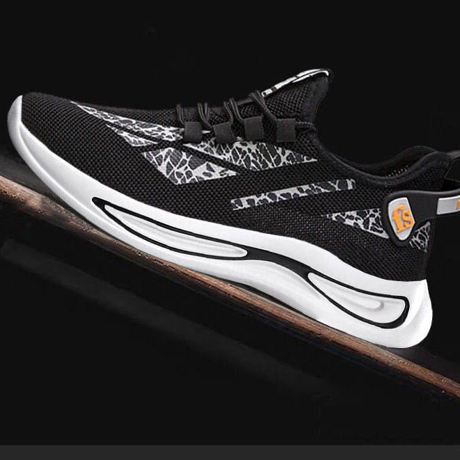 Men's Sneakers2024Spring New Trendy Casual Shoes Running Shoes Couple Shoes Mesh Flyknit Shoes Export