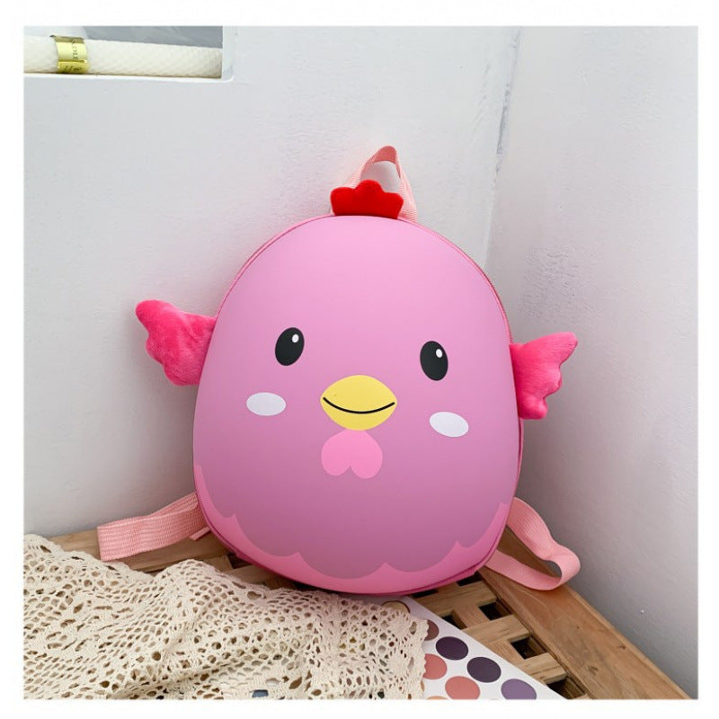 ~Anti-lost Backpack Cartoon Kindergarten Baby Boys Girls Children Eggshell Cute Small Backpack http://detail.1688.com/offer/963317968098.html