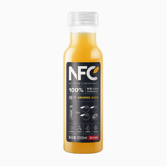 New Date Nongfu Spring NFC Freshly Squeezed Juice300ml Bottled Orange Juice Mango Juice NFC Whole Box of Fruit and Vegetable Juice
