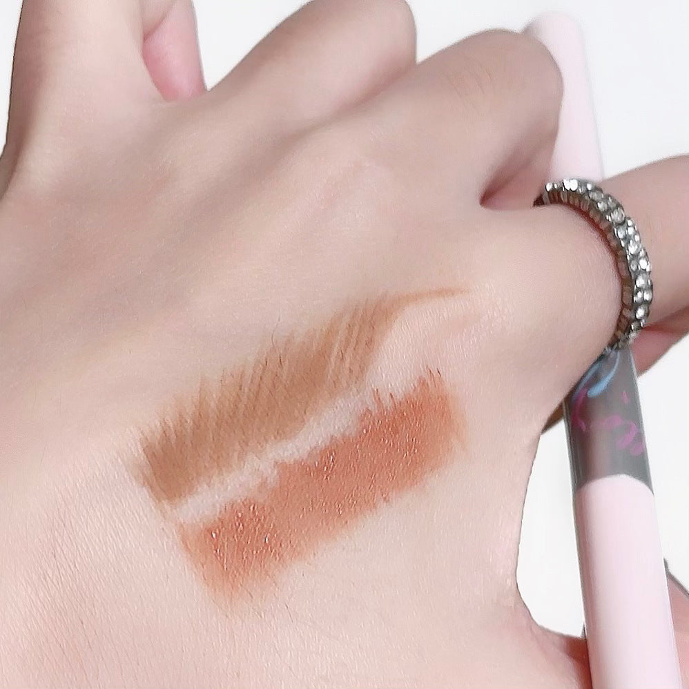 Hello YA Smart Dual-Head Eyebrow Dye Light Color Wild Eyebrow Pencil Natural Waterproof Sweatproof Long-Lasting Non-Fading1205