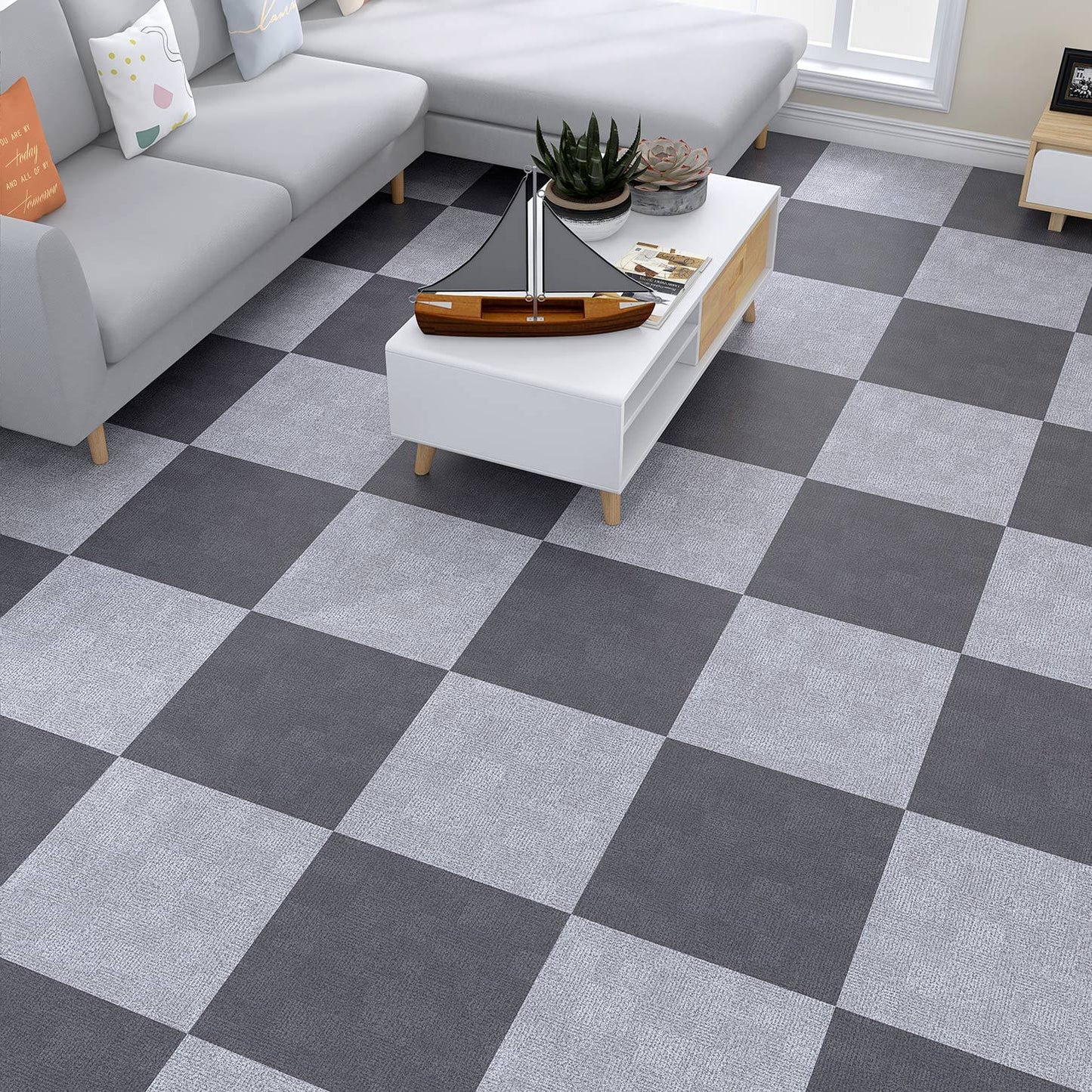 Cement Floor Directly Laid Carpet Thickened Floor Mat Bedroom Large Area Floor Sticker E-commerce