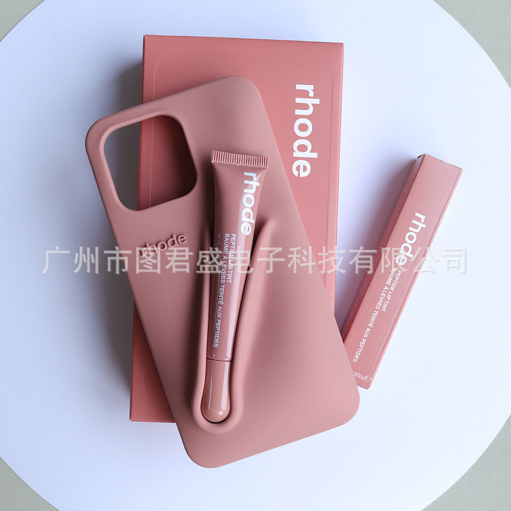 Hayley RHODE Same style high-end version3Set of phone cases, lipstick, and lip gloss boxes2Wholesale Sets
