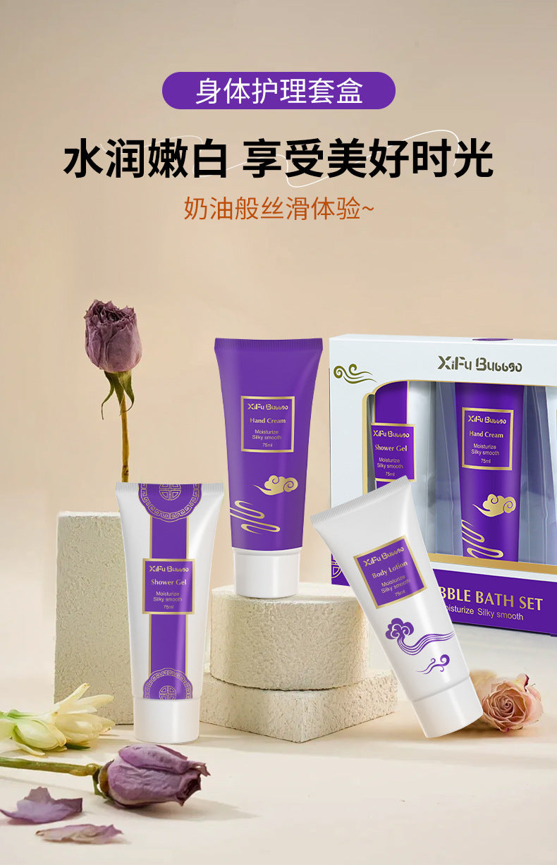 SPA European and American Mother's Day Creative Gift Box Set Birthday Gift Spa Gift Basket Se Wash nursing suite
