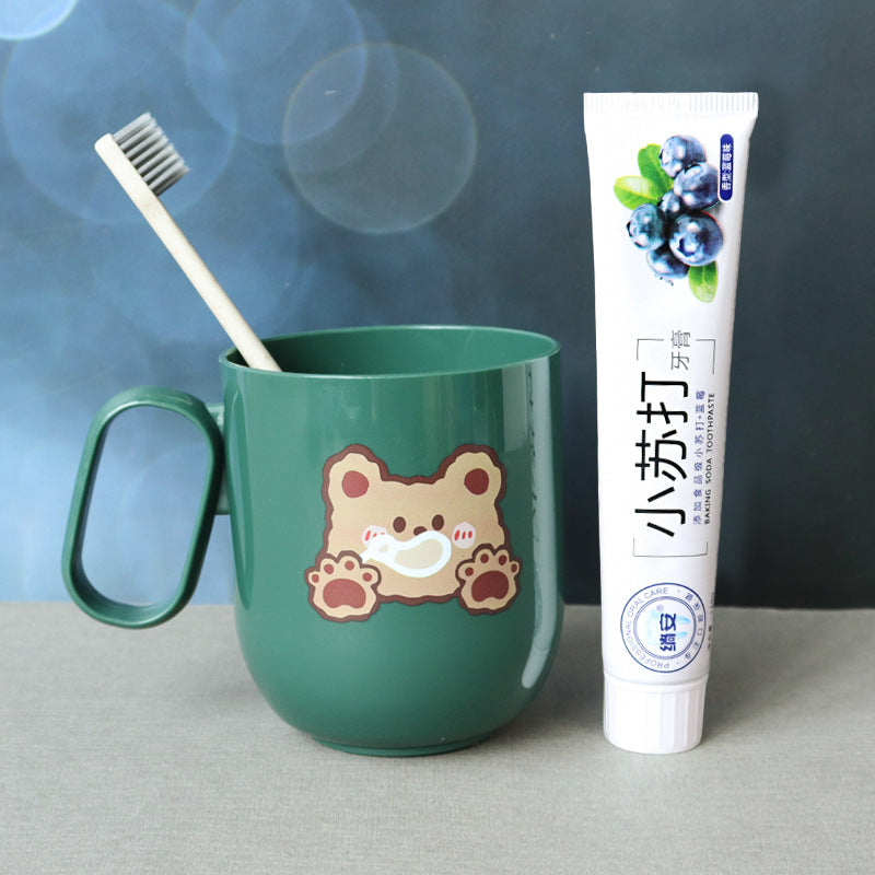 Back-to-School Season Toiletries Set Washbasin Bucket Tooth Cup Soap Dish Shoe Brush for Male and Female Students Dormitory11Set