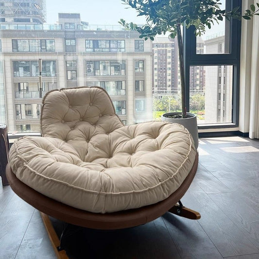 Rocking Recliner Lazy Sofa Luxury Penguin Rocking Chair Leisure Chair Living Room Bedroom Home Designer Lazy Chair