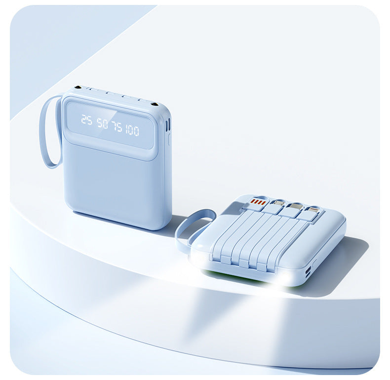 Cross-border wholesale mini power bank3c Authentication20000mAh Large Capacity Power Bank Gift Printing logo