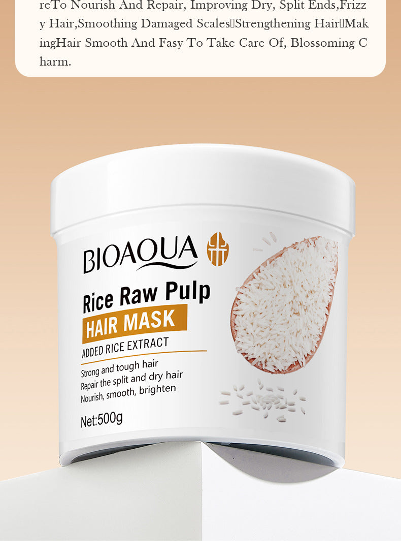 Full English Rice Skincare Set BIOAOUA Rice Puree Series Six-Piece Set Box Cross-Border Wholesale