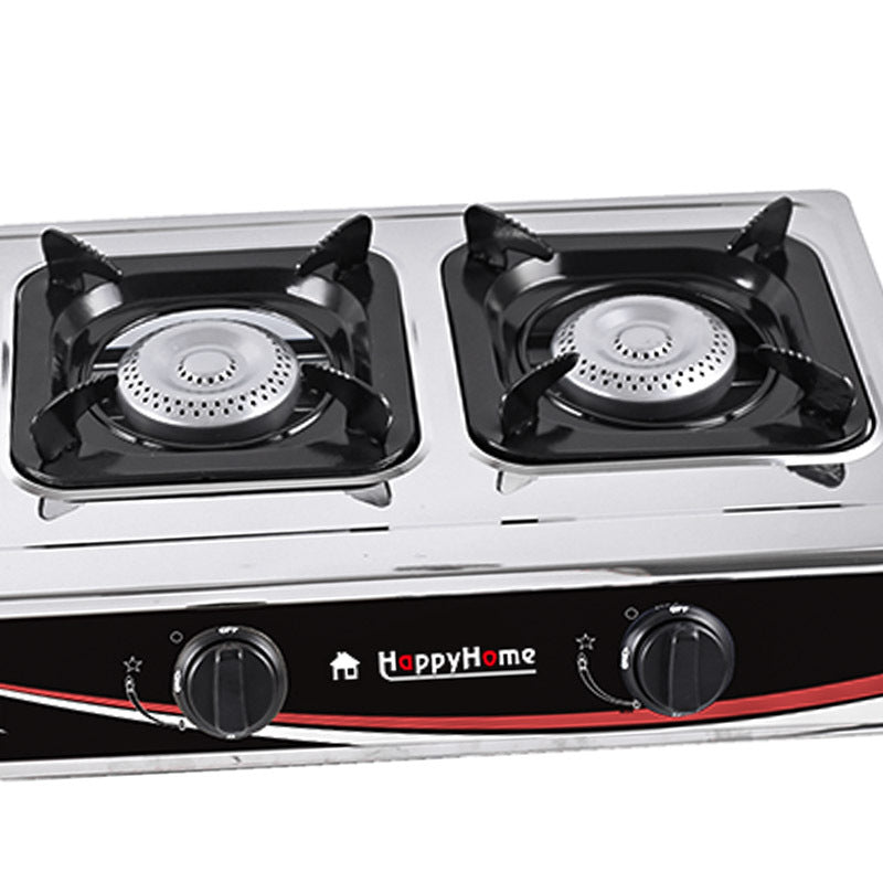 Multi-Burner Stainless Steel Clay Pot Stove Gas Stove Cross-Border Export Sales Stove Wholesale Gas Stove Source Manufacturer