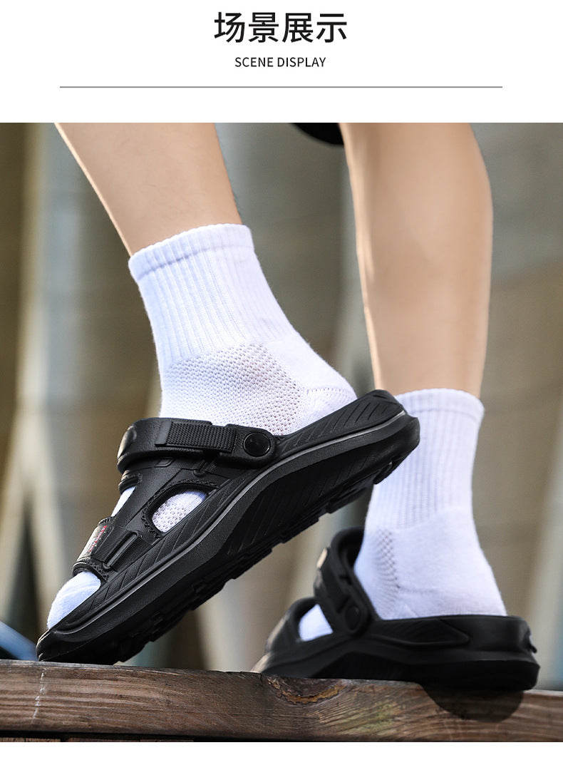 Men's Summer Sandals2025New Outdoor Wear Comfortable Men's Anti-Slip Driving and Beach Sandals