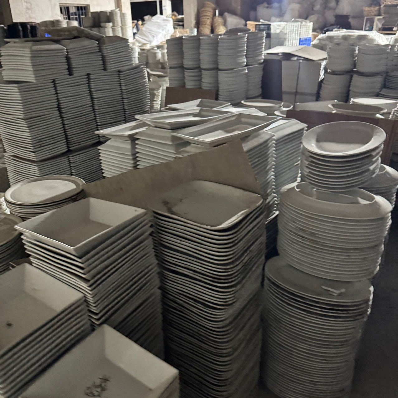 ceramic plates bowl cup mixed packing cross-border Cross-Border Ceramic Dinnerware