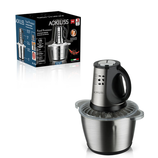 European and British Standard Cross-Border Electric Meat Grinder Household Stainless Steel Meat Mincer Vegetable Chopper Multi-Functional Dual-Speed Food Processor