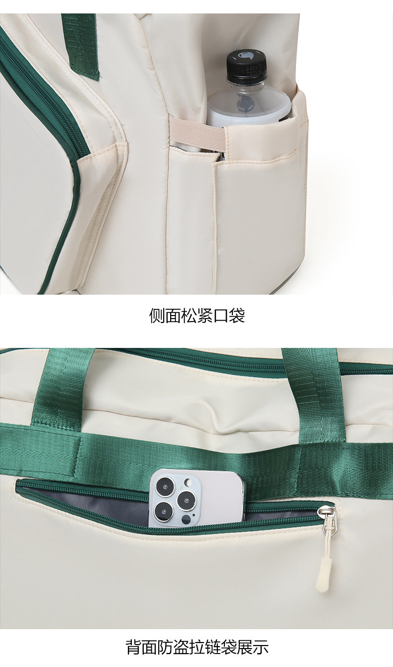 Cross-border New Trendy Sports Gym Bag Large Capacity Casual Fashion Travel Bag Water-resistant Commuter Crossbody Bag for Women