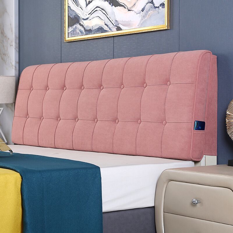 Headboard Cushion Full Cover Cushion Soft Cover Light Luxury Pillow Modern Tatami Simple Self-Adhesive Anti-Collision Head Fixation