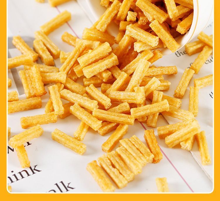 Spicy Pepper Flavor Crispy Potato Chips Crispy Rolls Salted Potato Sticks Internet Celebrity Office Snacks Individually Packaged