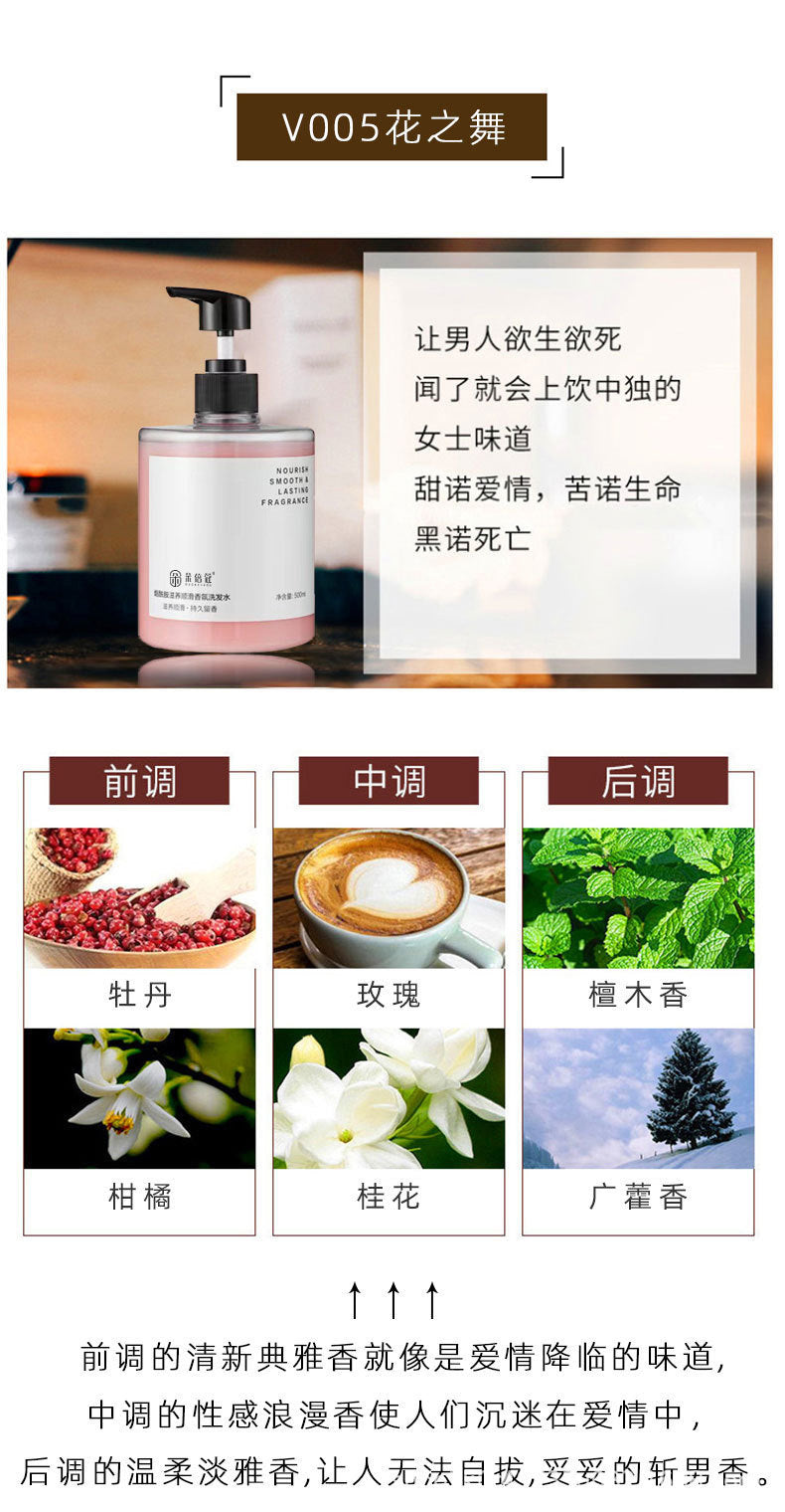 Internet Celebrity Hot-Selling Niacinamide Smooth Hair Conditioner Oil Control Anti-Dandruff Shampoo Body Wash Set Long-Lasting Fragrance Hair Care