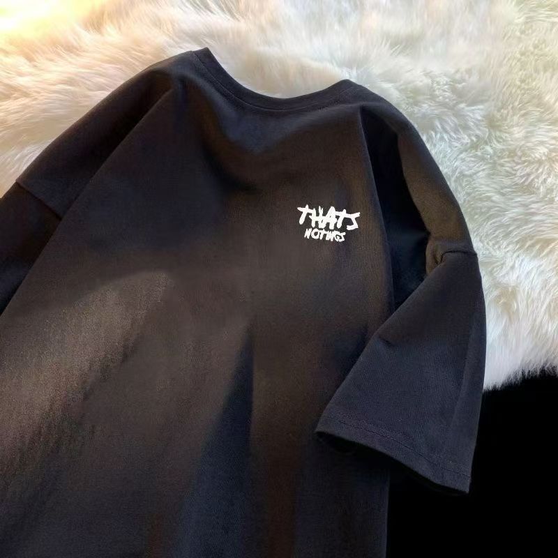 Men's Short Sleeve t T-shirt Ice Silk Short Sleeve Men T T Shirt Summer round Neck Bottoming Shirt Casual All-Matching and Handsome Short t Men's T-shirt
