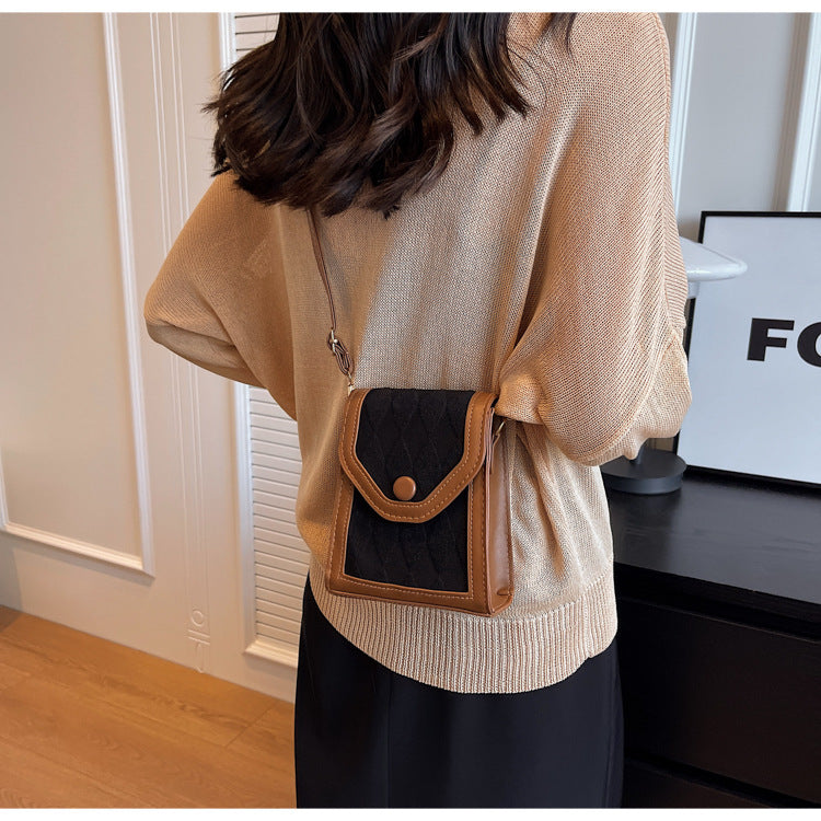 Commuting high-quality crossbody bag for women2023New stylish versatile women's shoulder bag ins Fashionable Phone Bag