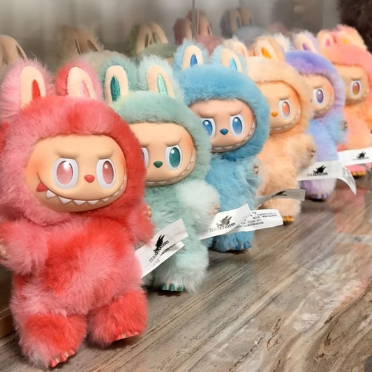 【Spot Goods】Bubble Mala Bubu Motherland Edition labubu Third Generation Doll Figure Vinyl Plush Blind Box Pendant