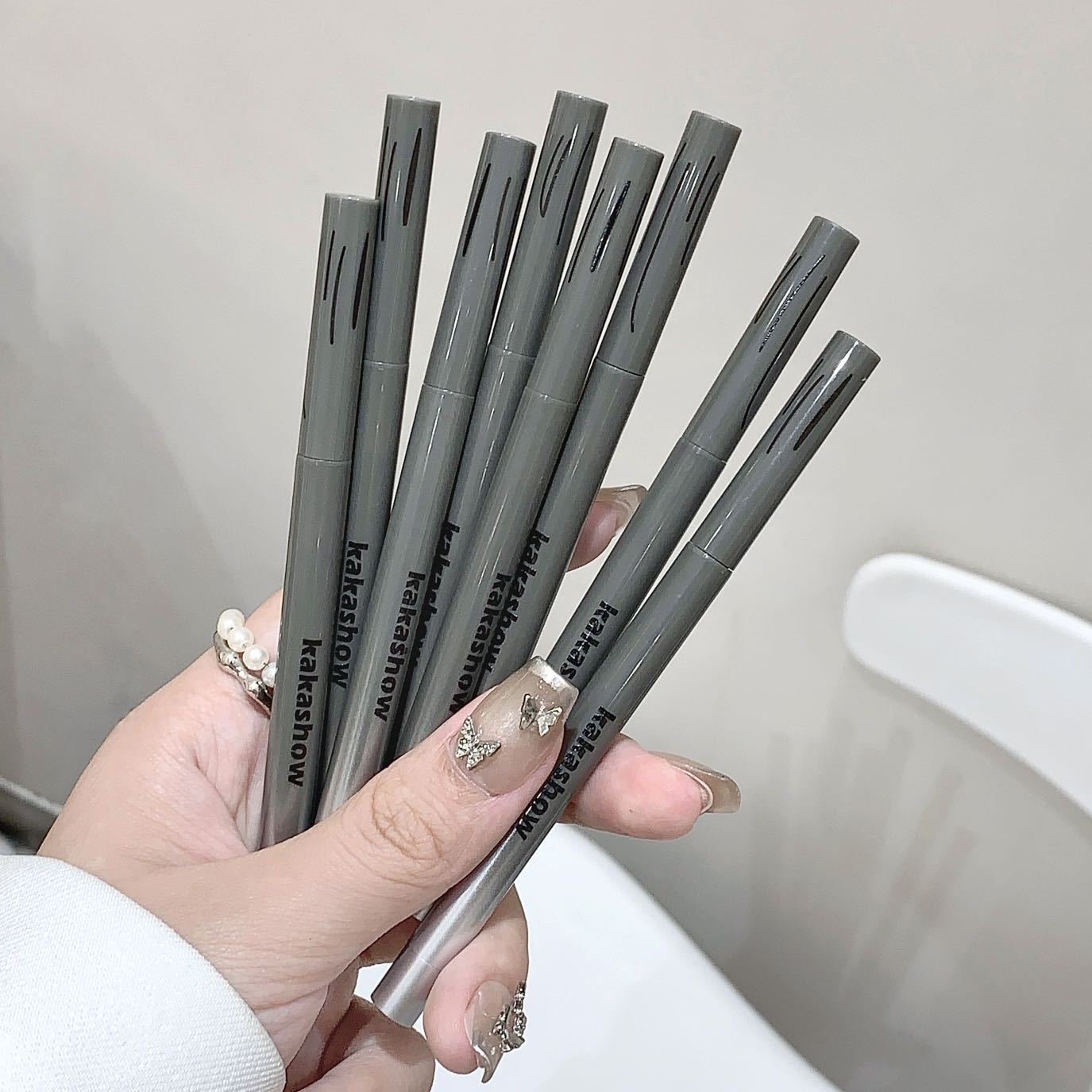 kakashow Smart Blade Eyeliner Gel Long-lasting Color Natural Eye Makeup Waterproof Sweat-proof Smudge-resistant C415