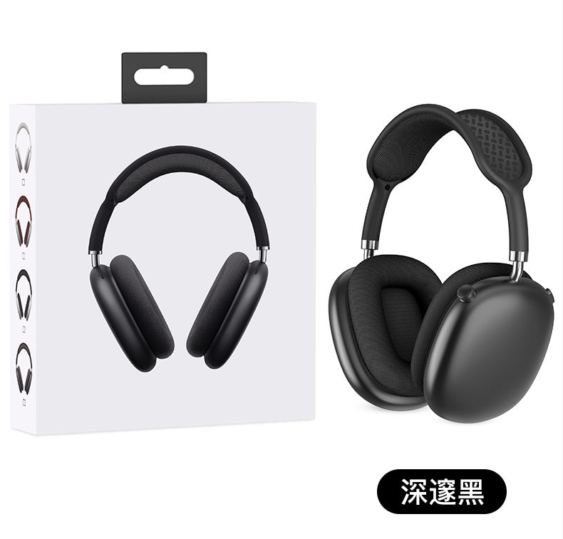 Cross-border Hot-Selling Retro P9 Plus Bluetooth Headphones Heavy Bass Wireless Sports Gaming Headphones Factory