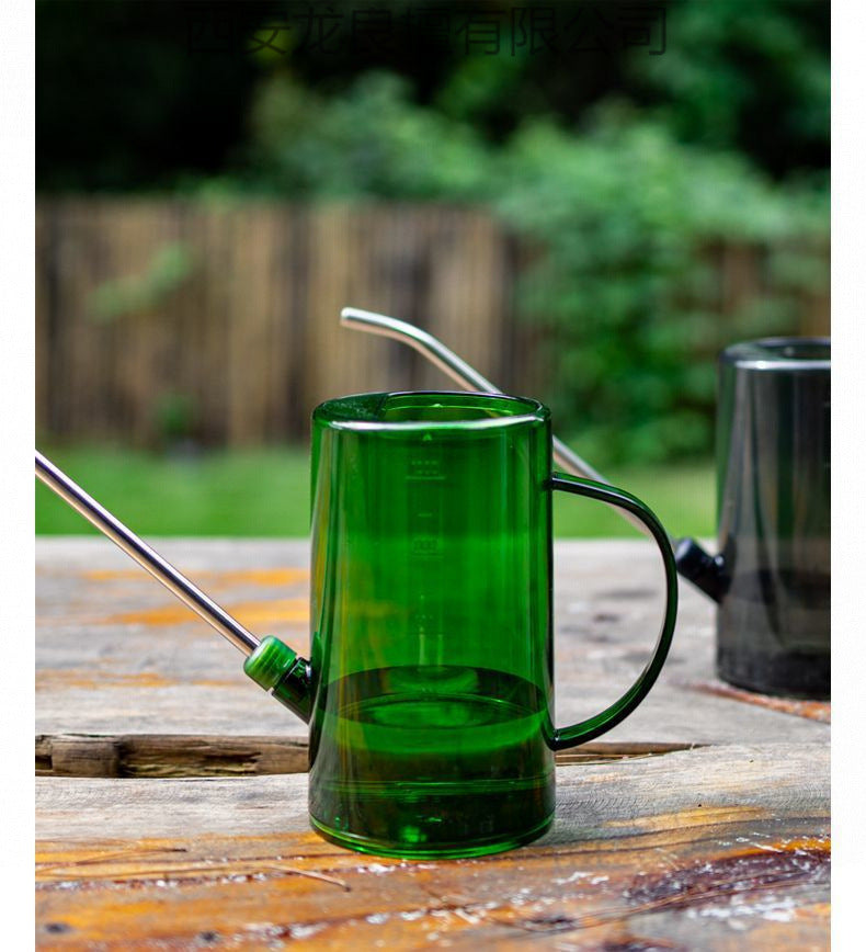 Stainless Steel Long Spout Watering Can High Aesthetic Home Use Watering Can for Green Plants Potted Plants Gardening Tool Factory