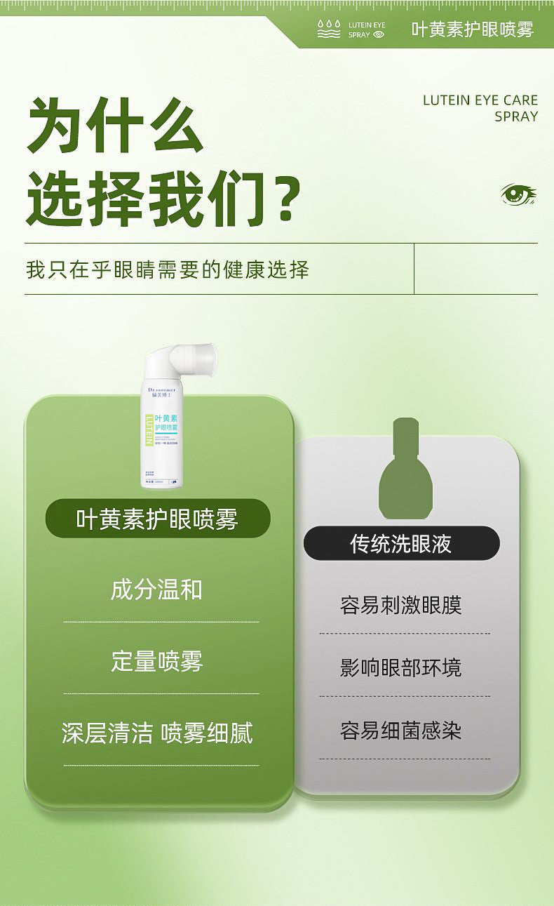 Lutein Eye Protection Spray Improves Dryness, Redness, Fatigue, Dark Circles, Deep Cleansing Eye Protection Spray