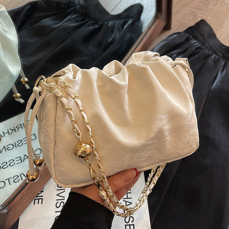 Popular Bags for Women This Year2024New Style Crossbody Bag for Women ins High-end stylish versatile single-shoulder chain bag for women