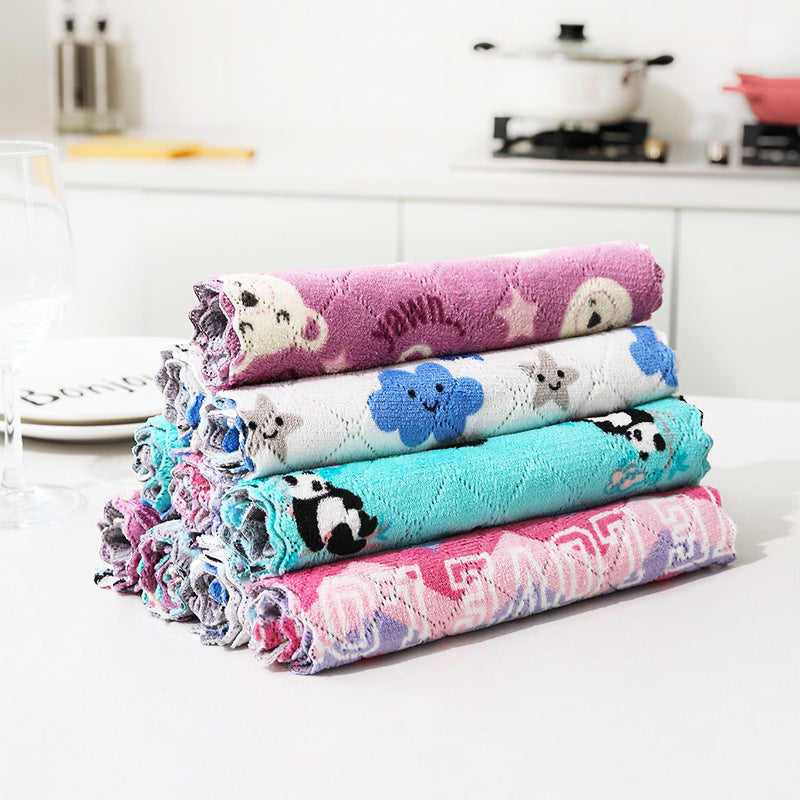 Coral fleece cloth