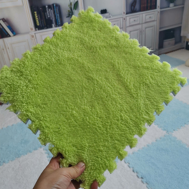 Baby Crawling Mat Large Size Odorless Foam Floor Mat Dormitory Bedroom Interlocking Floor Mat Children's Crawling Mat Plush Carpet