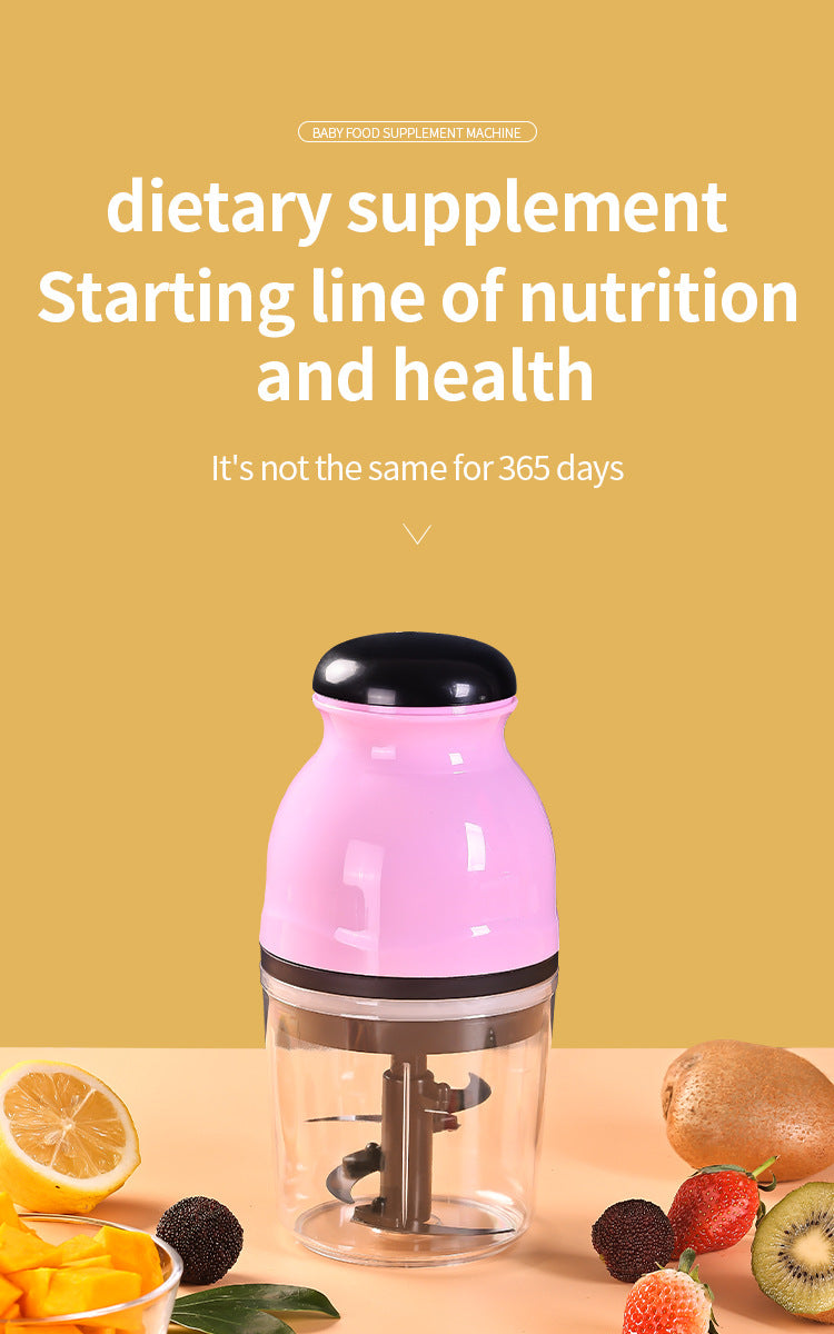 Supply Cross-Border Foreign Trade Hot-Selling Small Household Baby Food Processor Kitchen Baby Small Capacity Puree Blender