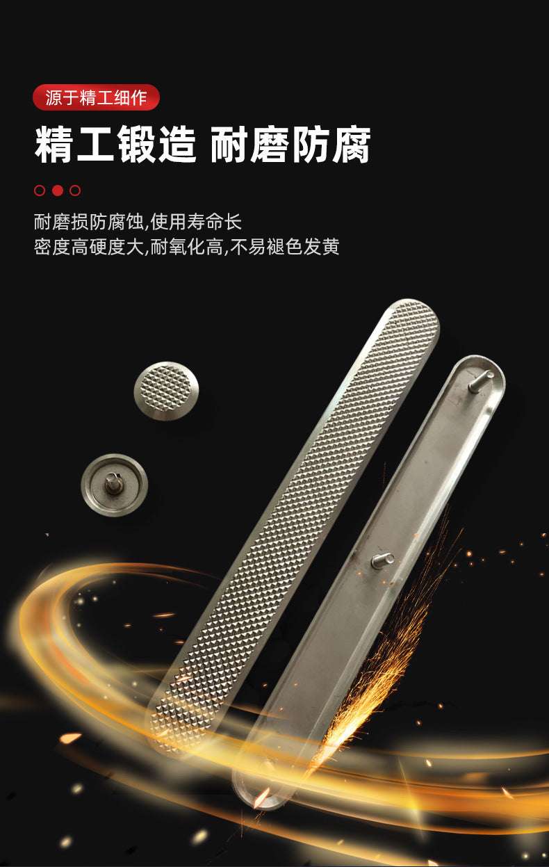 Diamond Sand Anti-Slip Strip304Stainless Steel Blind Walk Strip Guide Stud316Braille Guide Posts for Blind People