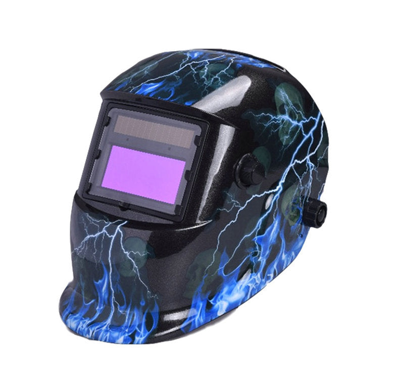 107Solar Automatic Dimming Welding Protective Mask Head-mounted Argon Arc Welding LCD Welder Mask