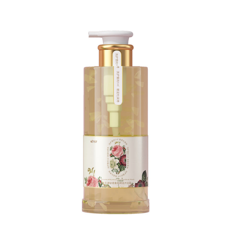 Fragrance Essential Oil Body Wash Perfume Long-lasting Oil Control Anti-dandruff Volumizing Shampoo Hair Mask Care Set Customizable