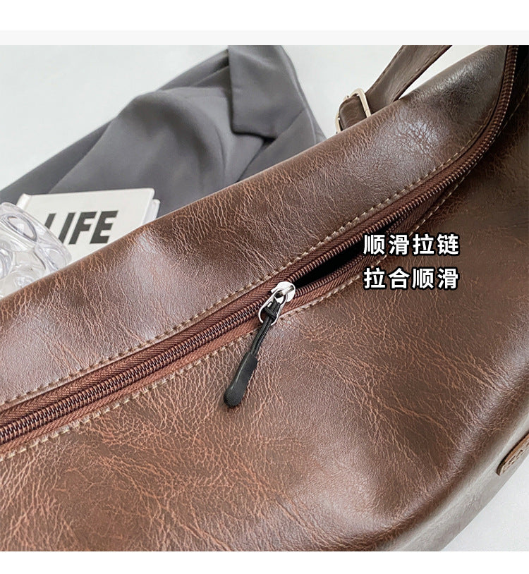 Niche Underarm Bag for Women2024New Autumn and Winter Fashion Retro Dumpling Bag High-end Versatile Shoulder Crossbody Bag