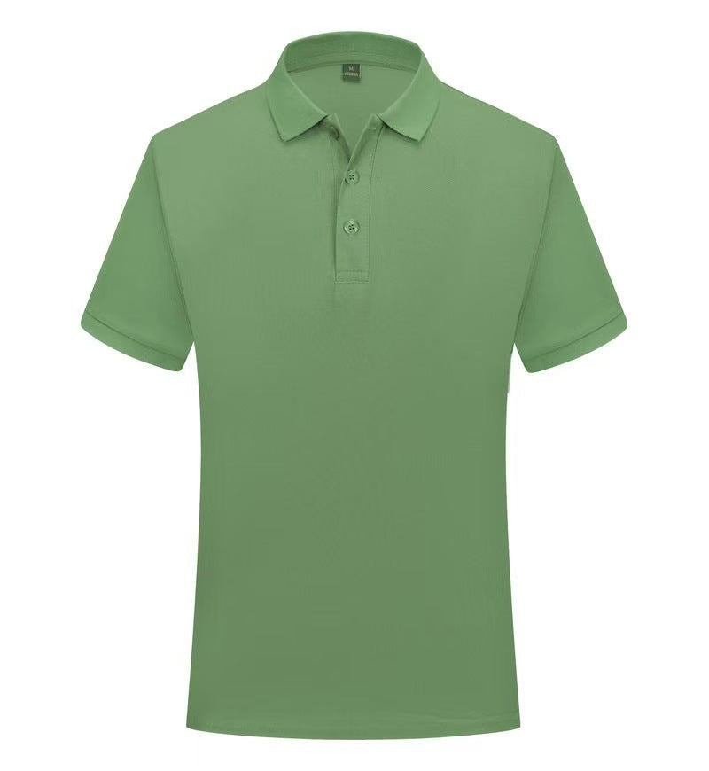 Short Sleeve polo Men's Summer Workwear Turn-down Collar Printed Work Shirt logo Patterned Advertising Shirt for Men polo Shirt