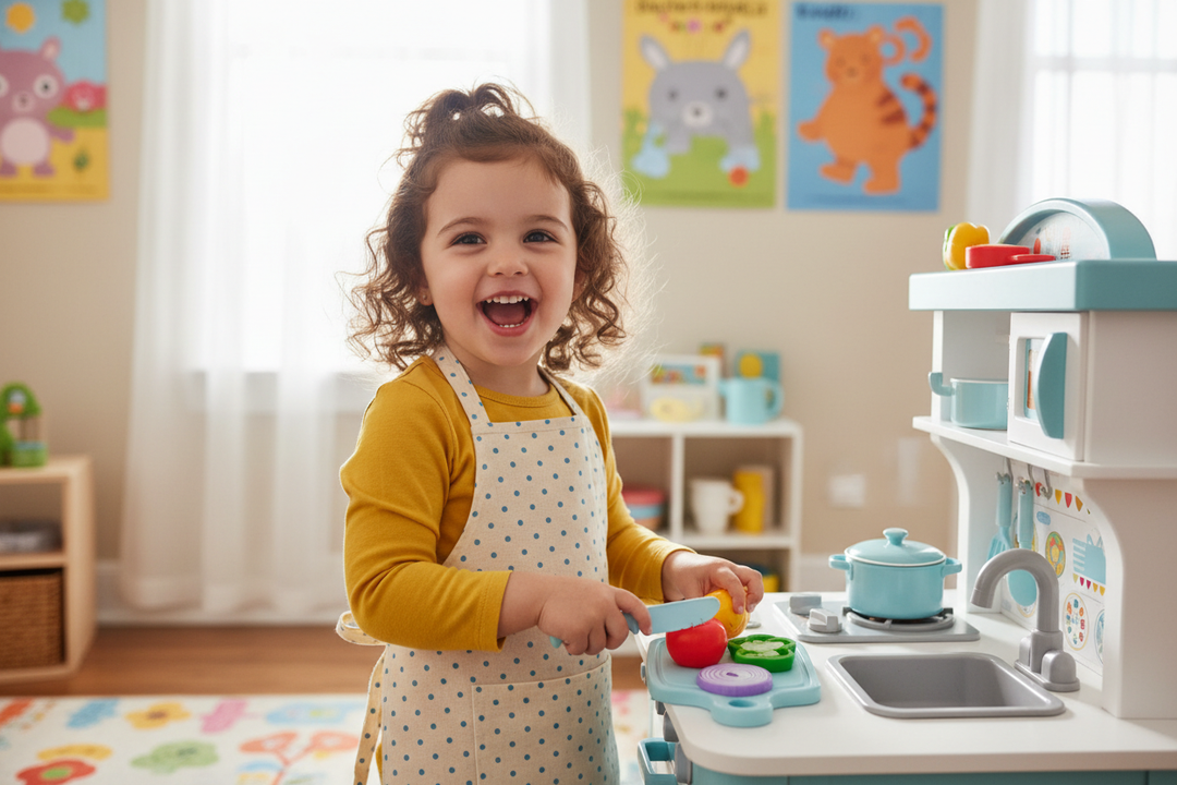 Fruit Cutting - Girl Apron