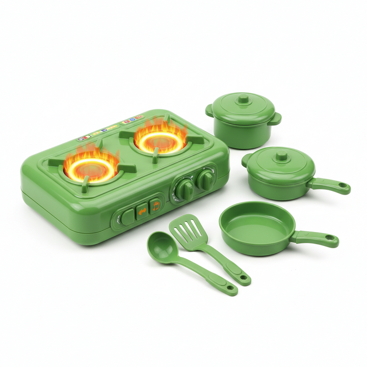 Mini Magic Kitchen | Kids Spray Stove Pretend Play Cooking Gift