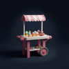 Ice Cream Cart - Dark Premium