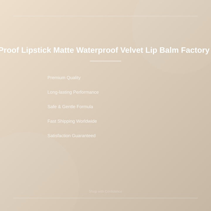 QXQY black luxury velvet glossy non-stick cup lipstick matte waterproof bean paste color color temperament velvet lipstick manufacturer on behalf of